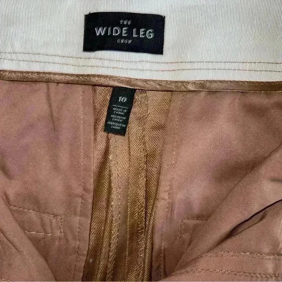 White House Black Market The Wide Leg Crop in size 10 new without tags - Picture 5 of 9